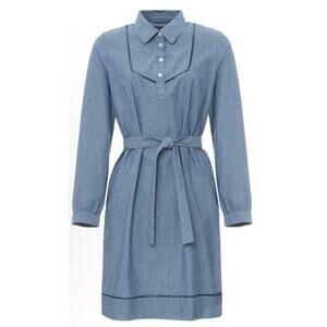 A.P.C. | Dresses | Apc France Dress Linen Med Denim Look | Poshmark A.P.C. | Dresses | Apc France Dress Linen Med Denim Look | Poshmark
